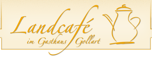 Logo vom Landcafé im Gasthaus Gollart